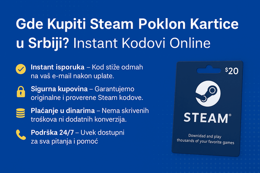 Steam kartica kupovina