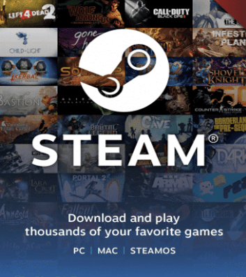 Steam poklon kartica digitalni kod za dopunu Steam Wallet-a u Srbiji.