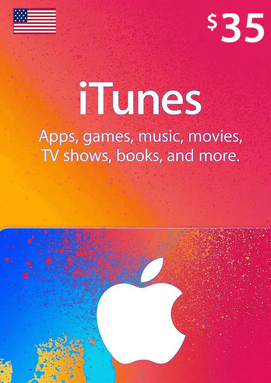 iTunes Gift Kartica 35 – Digitalni Kod, Instant Dostava
